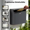 Cassetta postale Wiltec V13 antracite 360 x 105 x 315 mm, Anteprima dell’immagine prodotto 11