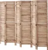 SucceBuy Séparateur de pièce en bois, 6 pièces pliables, Voir les images du produit 1