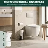 eluno Küchenrollenhalter aus Edelstahl und schwarz Produktbild-Vorschau 5