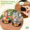 COSTWAY, cucina da esterno per bambini, ideale per bambini Anteprima dell’immagine prodotto 4