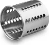 A close-up studio shot of a stainless steel vegetable grater. Anteprima dell’immagine prodotto