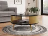 A living room scene with a couch, coffee table, and rug. Náhľad obrázku produktu