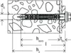 fischer Langschaftdübel DuoXpand 8 x 80 FUS B, 10 Stück Produktbild-Vorschau 4