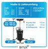 Bituxx Mobiler 80L Ölauffangwagen Ölablassgerät Produktbild-Vorschau 8