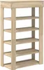 vidaXL Portascarpe in rovere Sonoma 60x30x98 cm Materiale a Anteprima dell’immagine prodotto 6