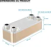 Wiltec Échangeur de chaleur thermique avec 20 plaques – 191 Voir les images du produit 6