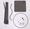 A collection of unassembled parts for a mosquito net stand, laid out on a white background. Anteprima dell’immagine prodotto