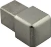 Quadrat Ausseneck Edelstahl V2A 10mm gebürstet Produktbild-Vorschau 1
