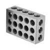 2 blocs 25 x 50 x 75 mm avec 23 trous, bloc de fraisage Voir les images du produit 3