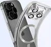 A close-up shot of an iPhone case, showing the camera lens area and the MagSafe ring. Produktbild-Vorschau