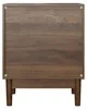Table de chevet moderne aspect noyer de style Mid-Century, Voir les images du produit 9