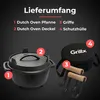 Grillx Dutch Oven 9 Liter inklusive Aufbewahrungshülle - Produktbild-Vorschau 6