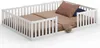 CADANI Teso Bodenbett 140x200 cm weiß Kinderbett, bis 200 Produktbild-Vorschau 6