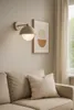 KAR-LIGHTING Wandleuchte 1-flammig Beige – Cosmo Ecru Produktbild-Vorschau 8