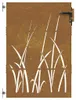 vidaXL Cancello da giardino 85x125 cm in acciaio corten Anteprima dell’immagine prodotto 4