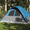 vidaXL Kuppel-Familienzelt 6 Personen Blau Wasserdicht Produktbild-Vorschau 2