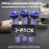 Extralink Filtres pour aspirateur 3 pièces, compatibles Voir les images du produit 4
