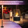 XINZI Tischkamin - Edelstahl, Ethanol Feuerstelle, für den Produktbild-Vorschau 3