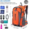 40L turistický batoh muži ženy trekking batoh venkovní Náhled obrázku produktu 10