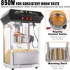 SucceBuy Machine à pop-corn, machine à pop-corn 850 W, cuve Voir les images du produit 4