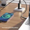 Accezz Ultra Slim GaN Ladegerät - 2x USB-C - 65 W - Schwarz Produktbild-Vorschau 2