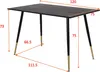 Dipp stół do jadalni 85x120cm czarny. Podgląd zdjęcia produktu 10