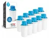 A product shot of Dafi water filter cartridges and their packaging. Podgląd zdjęcia produktu