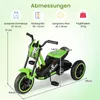 COSTWAY Kinder Dreirad, Kinderdreirad mit Motorrad-Design, Produktbild-Vorschau 3