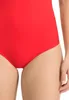 PUMA Badeanzug Damen Schwimmanzug Rot Crossback Produktbild-Vorschau 8