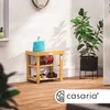 CASARIA® Scarpiera con Seduta in Legno Capacità 160 kg Anteprima dell’immagine prodotto 2