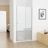 75 x 197 cm Duschabtrennung Duschwand Scharniertür Dusche Produktbild-Vorschau 1