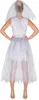 dressforfun® Frauenkostüm Brautkleid Skelett Produktbild-Vorschau 3