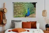 MuchoWow® Wandteppich Wandbehang Pfau - Federn - Produktbild-Vorschau 4