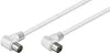 goobay Antennenkabel Koax Stecker/Kupplung 2 x gewinkelt Produktbild-Vorschau 3