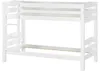 Etagenbett Kiefer weiß 90x200 Massivholzbett Kinderbett Produktbild-Vorschau 2