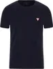 Herren Baumwolle T-Shirt Blau: Super Slim Fit mit Produktbild-Vorschau 3