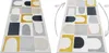 Teppich FUSION 0213 weiß / gelb - Geometrisch, modern, Produktbild-Vorschau 4