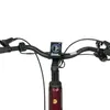 Close-up of an electric bicycle's handlebars and display. Produktbild-Vorschau
