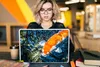 MuchoWow® Laptop Aufkleber Sticker Cover Ein Koi-Karpfen, Produktbild-Vorschau 5