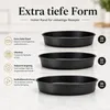 IMEX Tepsi plechy 3 ks nepřilnavé 28/32/36 cm černé Náhled obrázku produktu 5