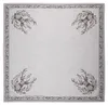 Clayre & Eef Ubrus 100x100 cm Béžový bavlněný Jelen Náhled obrázku produktu 2