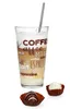 12 szklanek Candy do latte macchiato 380 ml z dekoracyjnym Podgląd zdjęcia produktu 5