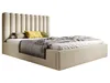BESILIO Bett mit hohem Kopfteil für Schlafzimmer 120x200 Produktbild-Vorschau 3