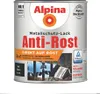 Alpina Metallschutzlack Anti-Rost Schwarz 750 ml matt Produktbild-Vorschau 1