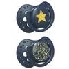LOVI Schnuller Silikon dynamisch Stardust Blue 0-3 m 2 St. Produktbild-Vorschau 1