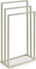A freestanding towel rack with three bars. Produktbild-Vorschau