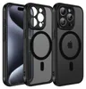 Two black iPhone cases with transparent backs are shown side-by-side. Anteprima dell’immagine prodotto