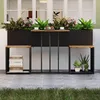COSTWAY Gartenmöbel Set mit Hochbeet, Kräuterbeet mit Produktbild-Vorschau 2