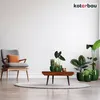KOTARBAU® Sada 2 kvetináčov keramických okrúhlych ⌀ 10 cm Náhľad obrázku produktu 6