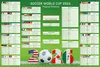 Coppa del Mondo di calcio 2026 – Calendario da parete XXL Anteprima dell’immagine prodotto 1